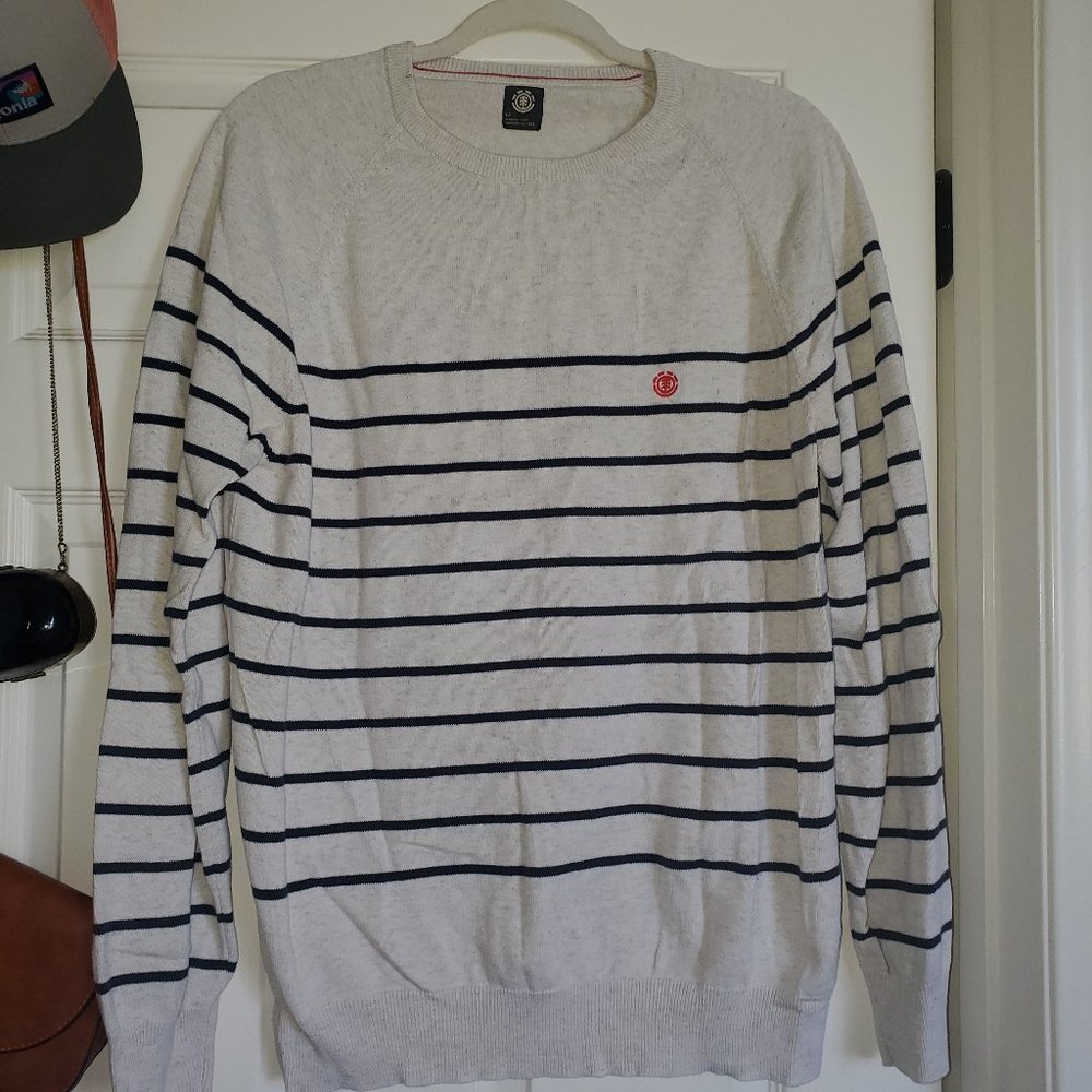 Element Men's Large Striped Sweater